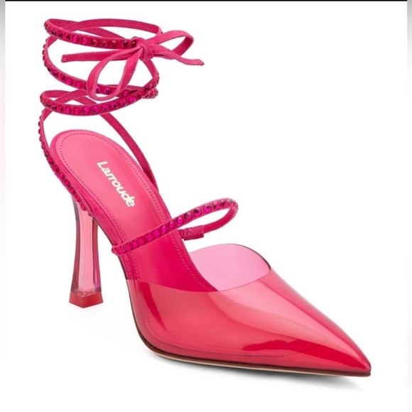 Larroude Kim Wrap Pumps - Picture 1 of 15